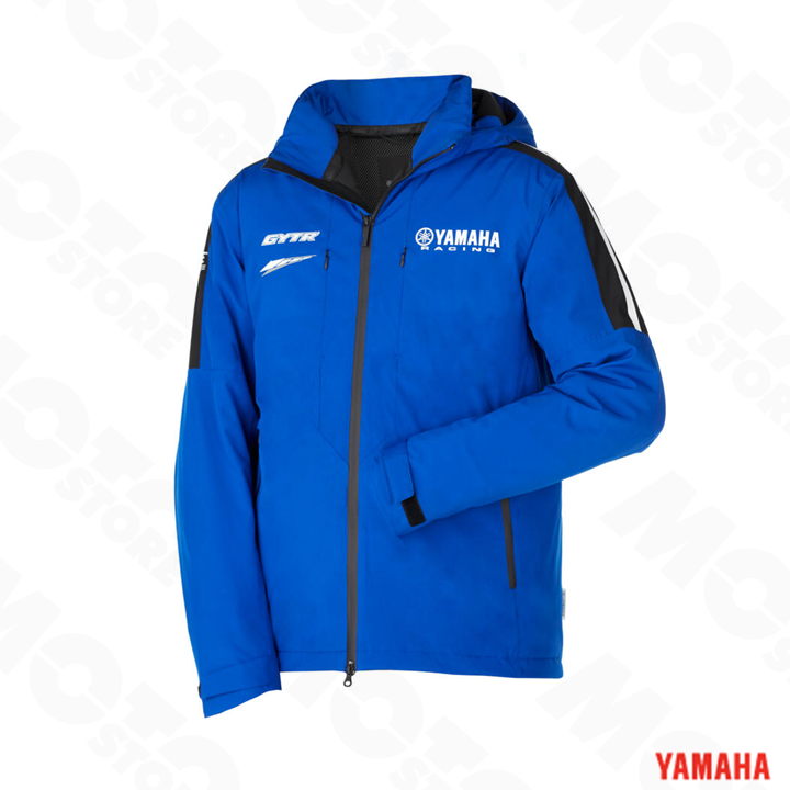 מעיל חורף YAMAHA PADDOCK BLUE כחול עם קפוצ'ון