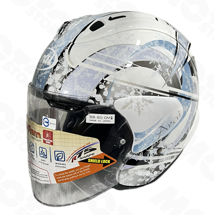 קסדת 3/4 ARAI VZ RAM SNOW DOME BLUE