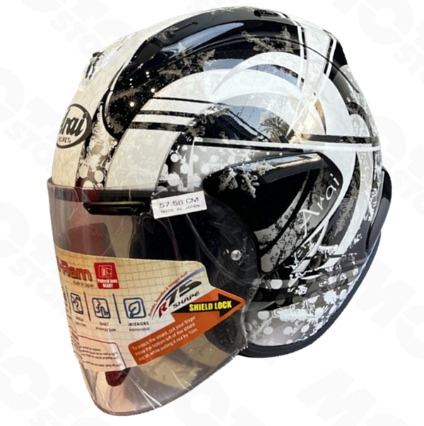 קסדת 3/4 ARAI VZ RAM SNOW DOME BLACK