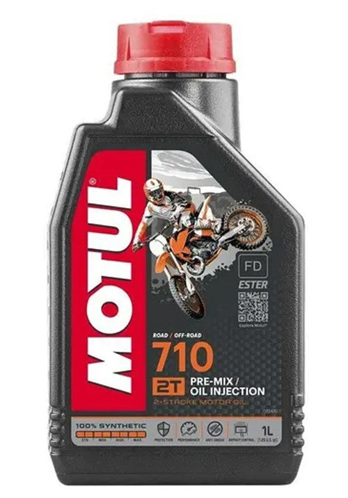 שמן מנוע MOTUL 710 לאופנועי 2 פעימות