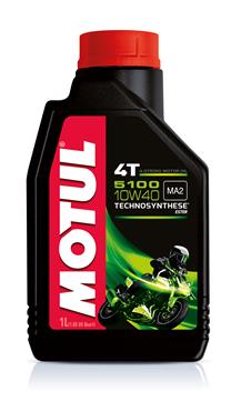 שמן מנוע טכנוסינטטי MOTUL 5100 לאופנוע ליטר 1