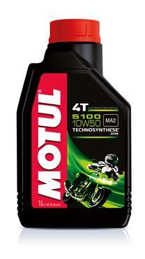 שמן מנוע טכנוסינטטי MOTUL 5100 לאופנוע ליטר 1