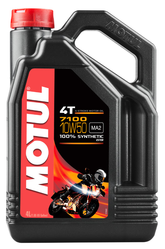 שמן מנוע סינטטי מלא MOTUL 7100 גלון 4 ליטר