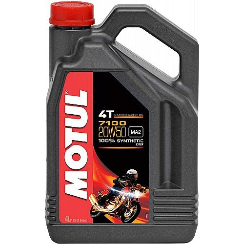 שמן מנוע סינטטי מלא MOTUL 7100 גלון 4 ליטר